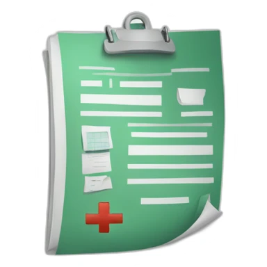 medical report sticker