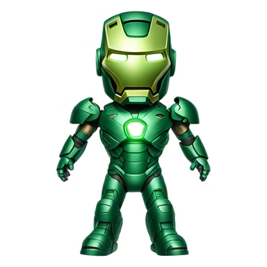 Ironman in green sticker