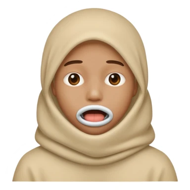 No pero tapada la boca  sticker