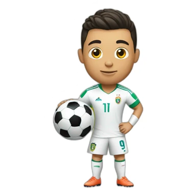 cristiano ronaldo holding worldcup sticker
