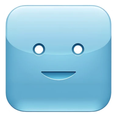 Banck account pale blue, icon sticker
