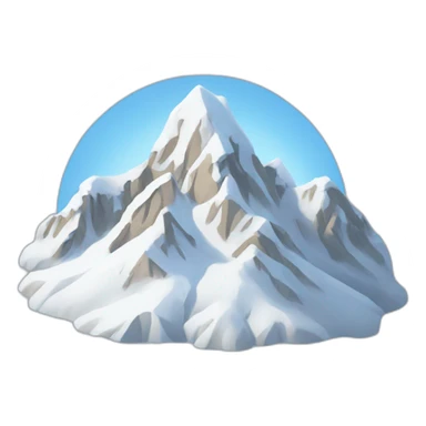 mountain-snow-olympic-logo sticker