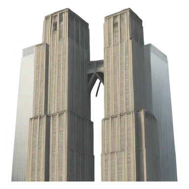 The twin towers sticker
