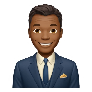 Nat King Cole sticker