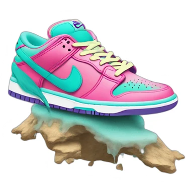 Dunk low sb lagoon sticker