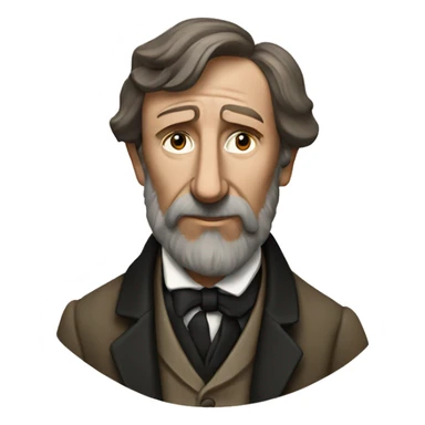 henry david thoreau sticker