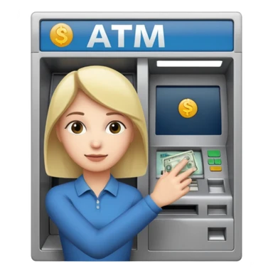 atm sticker