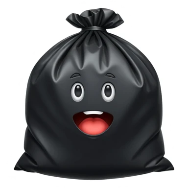 garbage bag sticker