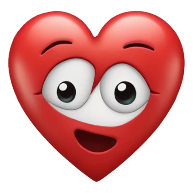 The heart with the sign of infinity sticker