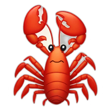 cute lobster sticker