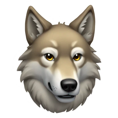 alpha wolf sticker