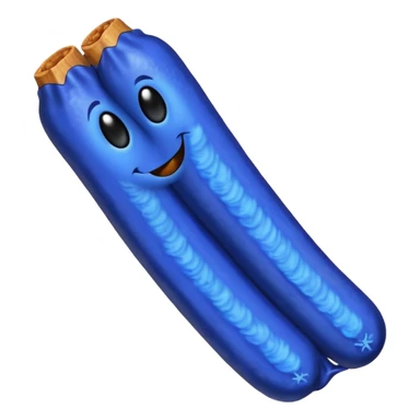 snack blue takiss
 sticker