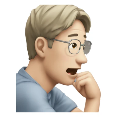 하얀 두부 한모 그냥 아무것도 없이 네모낳고 하얀 두부 sticker