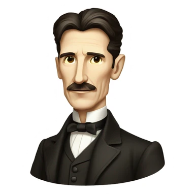 Nikola Tesla sticker