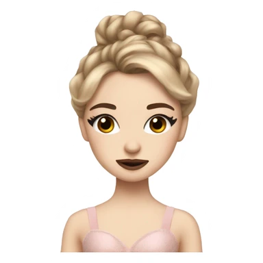 Sabrina Carpenter in a ballerina outfit  sticker