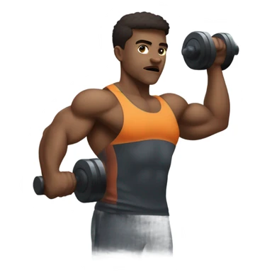 motivated gym member sticker