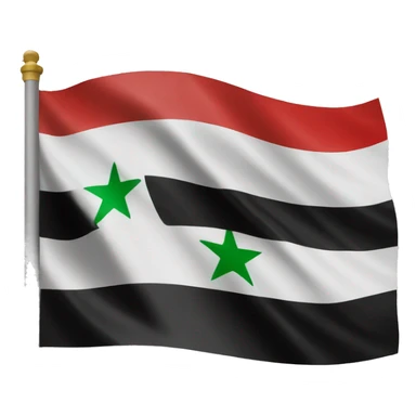 Free Syria flag sticker