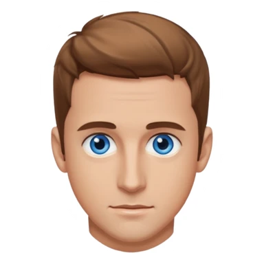 Joey McIntyre blue eyes, light brown hair sticker