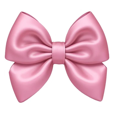 baby pink bow sticker