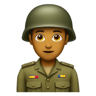 soldier colombian sticker