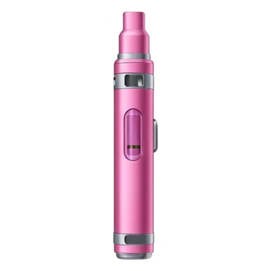 A pink vape sticker