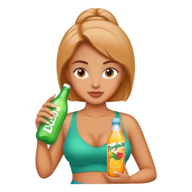 tropicana bottle, fat bottle sticker
