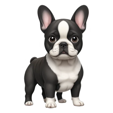 French bulldog sticker