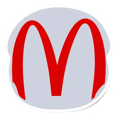 McDonald’s  sticker