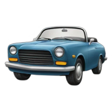 car-with-sunglasses sticker