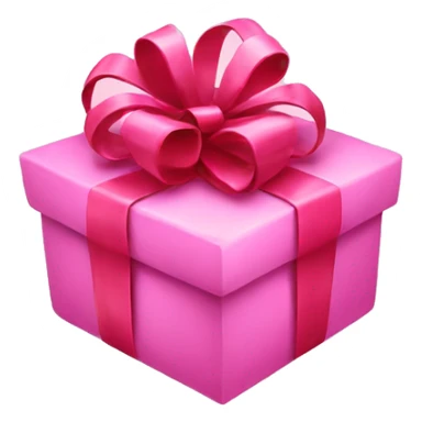 pink Christmas gifts sticker