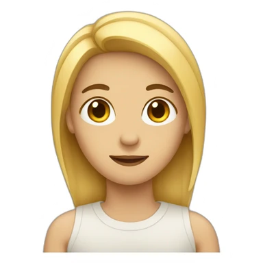 gender and race neutral person sticker