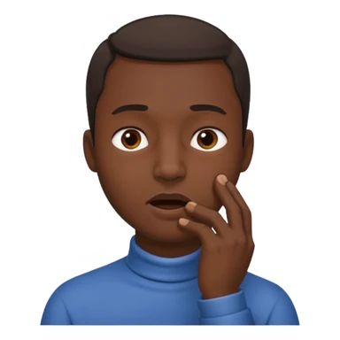 Man with Hand fully around throat sticker