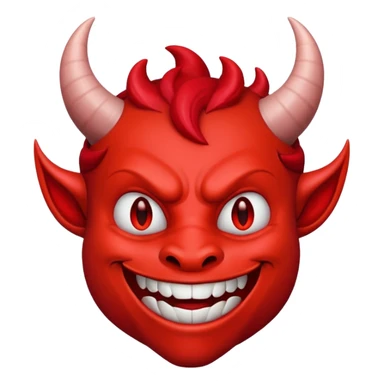 Diable malicieux sticker