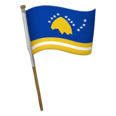 Bosnian army flag sticker