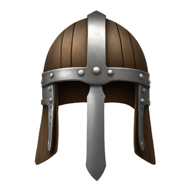 Viking helmet sticker