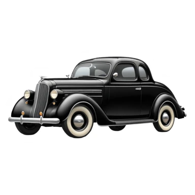 1936 plymouth coupe sticker