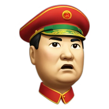 chairman mao zedong angry sticker