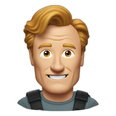 Conan obrien sticker