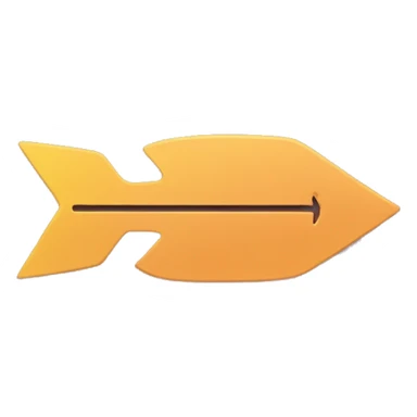 an arrow inside with the text "@bell.foxxy" sticker