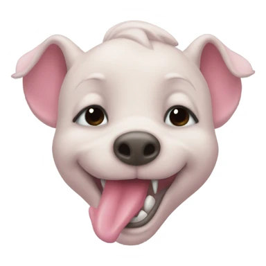 Dauphin, rose sticker