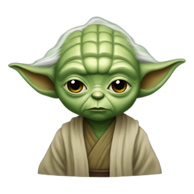 yoda kids people star wars  sticker
