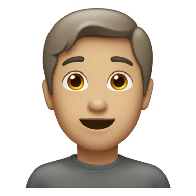 Grayish brown heart sticker