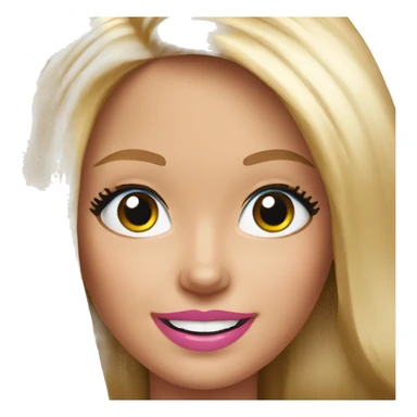 barbie care plangee sticker