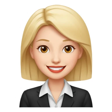 LAdy Boss, different pose sticker