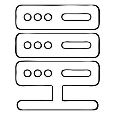 computer server rack sticker