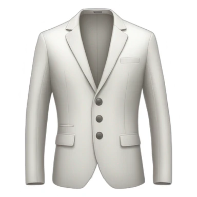 Jacket lapel on white background without the rest of the jacket  sticker