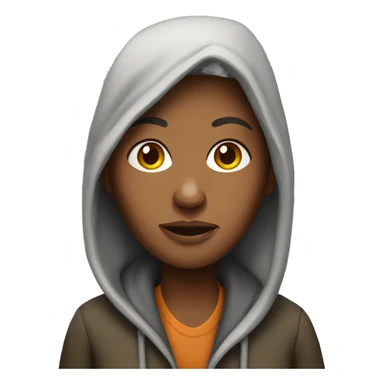 a homeless woman sticker