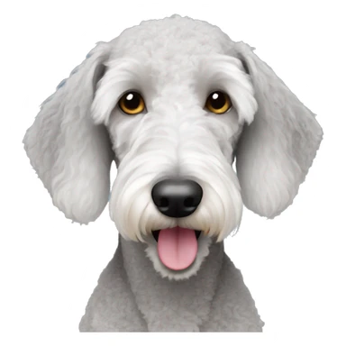 Bedlington terrier sticker