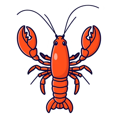 Lobster sticker