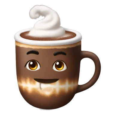 Hot coco  sticker